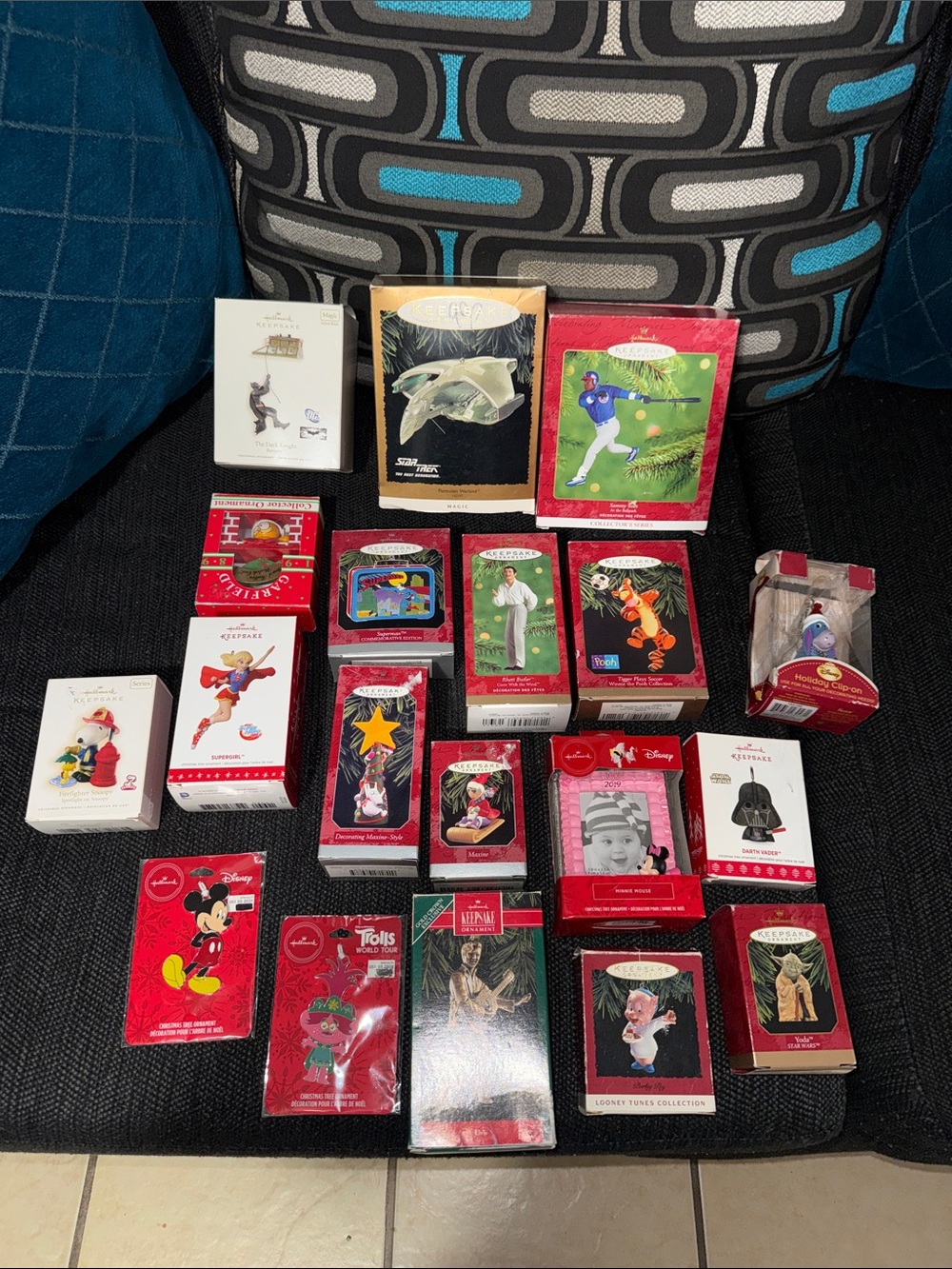 Hallmark Holiday Christmas Ornaments Lot Bundle